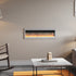 40/50/60/70 Inch Recessed Wall Mounted Freestanding Electric Fireplace with 12 Flame Colors