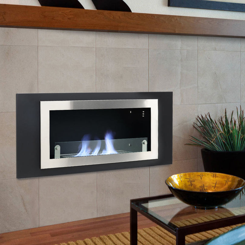 Bio Ethanol Fireplace Modern Home Deco Inset Fireplace Biofire Fire Wall Mounted