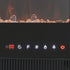 50/60/72 Inch Wall Mounted Electric Fireplace with 9 Colour and 5 Brightness Setting