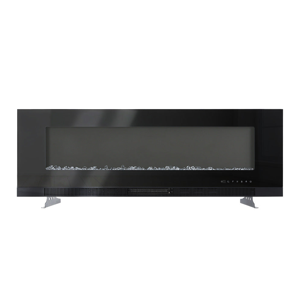 50/60/72 Inch Wall Mounted Electric Fireplace with 9 Colour and 5 Brightness Setting