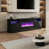 70 Inch TV Stand Electric Fireplace Suite with Flame and Lighting Colours Setting