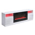 70 Inch TV Stand Electric Fireplace Suite with Flame and Lighting Colours Setting