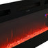 70 Inch TV Stand Electric Fireplace Suite with Flame and Lighting Colours Setting