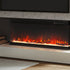 40/50/60 Inch 12 Flames Color 3 Side Electric Fire Freestanding Recessed Fireplace with Remote Control