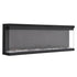 40/50/60 Inch 12 Flames Color 3 Side Electric Fire Freestanding Recessed Fireplace with Remote Control