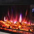 38 Inch Wall Mounted Electric Fireplace with 7 Color Flame Effect WIFI Connected